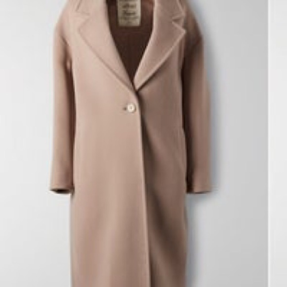 Aritzia Babaton stedman LINED-S dovetail taupe - Picture 4 of 5